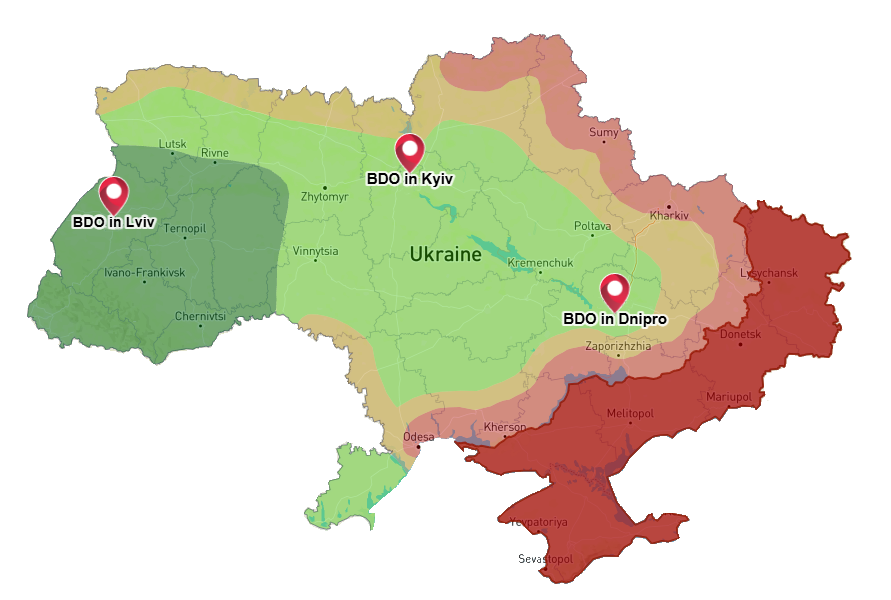 Map of Investment Risk Zones